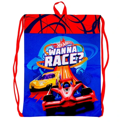 88644 Мешок для обуви "Hot Wheels", 1 отделение, ручка-петля для подвешивания, размер 330*420 мм, полиэстер, 210 ден 2118845771