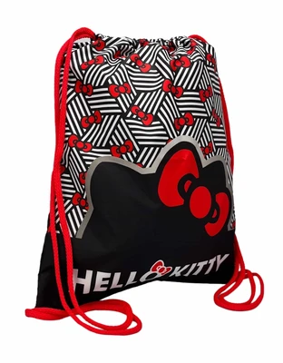 73866 Мешок для обуви Hello Kitty, 1 отделение, 350*430 мм, полиэстер, петля для подвеса, карман с молнией на оборотной стороне 593115387