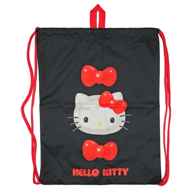 78095 Мешок для обуви Hello Kitty, 1 отделение, размер 370*470 мм, петля для подвеса, полиэстер, 210 ден 1683118753