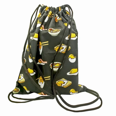 71538 Мешок для обуви Gudetama 1 отделение, размер 370*470 мм, петля для подвеса, полиэстер, 210 ден 140576465