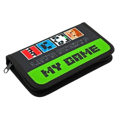 77904 Пенал корпусный My Game, размер: 19*11 см, на молнии, полиэстер 210 ден 1959049746