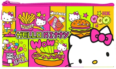 75922 Пенал плоский Hello Kitty, размер: 20,5*10,8 см, на молнии, полиэстер 210 ден 1878415207