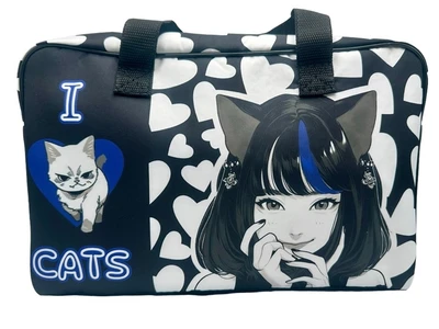 73948 Сумка для внешкольных занятий I love cats, размер 330*220*120 мм 1742340722