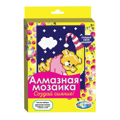 87963 Алмазная мозаика Месяц, 20*15 см (частичное заполнение) 249769130