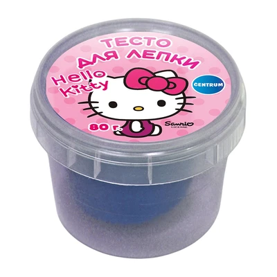 77947 Тесто для лепки Hello Kitty, цвет синий, 80 грамм 335933047