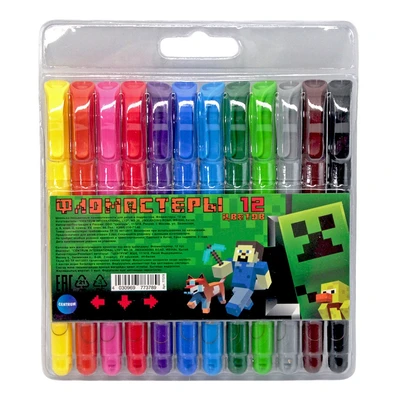 77378 Фломастеры My game, 12 цветов 411468798