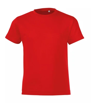 Футболка детская Regent Fit Kids, красная 1250180543