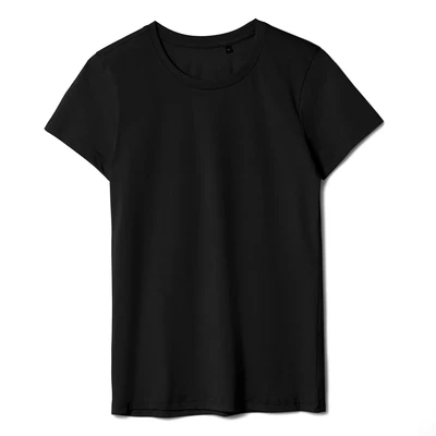 Футболка женская T-bolka Lady, черная 132452905