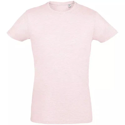 Футболка мужская Regent Fit 150, розовый меланж 1114093463