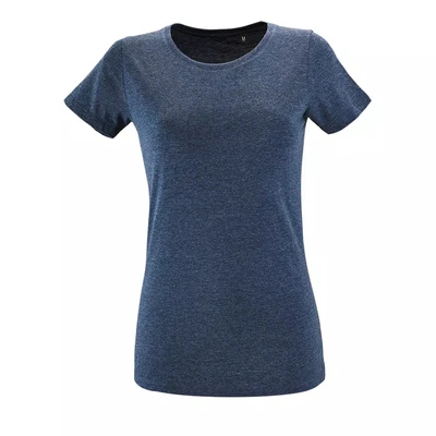 Футболка женская Regent Fit Women, синий меланж 555167079