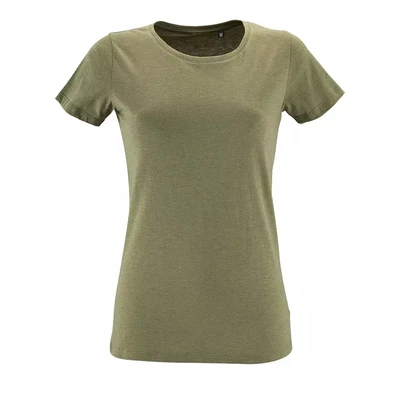 Футболка женская Regent Fit Women, меланж хаки 1090427759