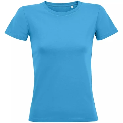 Футболка женская Regent Fit Women, ярко-бирюзовая 650635339