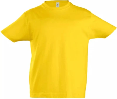 Футболка детская Imperial Kids 190, желтая 2131377840