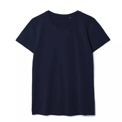 Футболка женская T-bolka Stretch Lady, темно-синяя (navy) 386638462