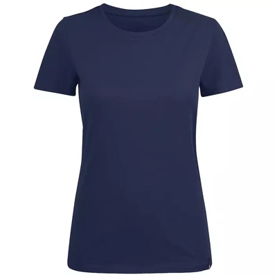 Футболка женская Ladies American U, темно-синяя 1034276068