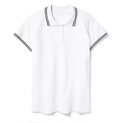 Рубашка поло женская Virma Stripes Lady, белая 514318357