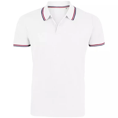 Рубашка поло мужская Prestige Men, белая 1347322106