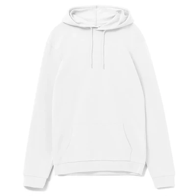 Толстовка с капюшоном унисекс Hoodie, белая 1791615185