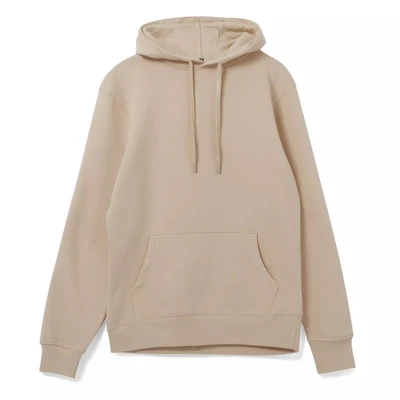 Толстовка с капюшоном унисекс Hoodie, бежевая 658645848