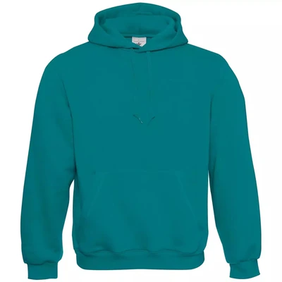 Толстовка Hooded, темно-бирюзовая 1635830524