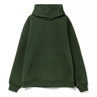Худи Kulonga Oversize, темно-зеленое 144759742