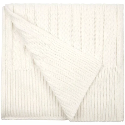 Шарф Knit Beat, белый (молочный) 979094872