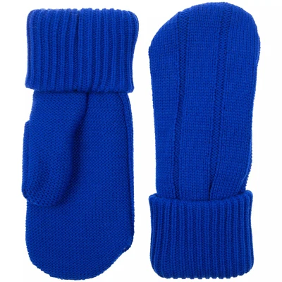 Варежки Knit Beat, синие 708672572