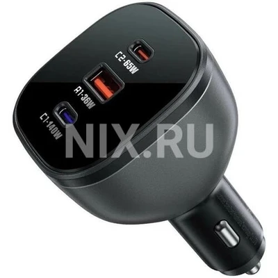Зарядка USB-устройств от "прикуривателя" автомобиля Acefast B14 1228008346