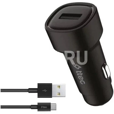 Зарядка USB-устройств от "прикуривателя" автомобиля TTEC SmartCharger 2.4A Car Charger USB-C 2023259648