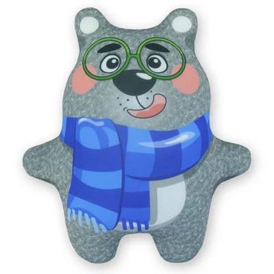 Игрушка Мишка в шарфе 02 1553881129