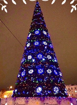 Green Trees Высокая Сосна Рублевская Белая 5.5 м. хвоя леска - СРБ-550Л 1064121556