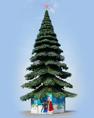 Green Trees Высотная Уличная Ель Таежная премиум 15.0 м. хвоя пленка - ЕТП-1500П 1457798128
