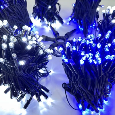 Комплект освещения на Елку 3 м. Премиум Синий/Белый 600 led ЕлкаСайт 1283612130