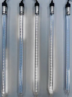 Комплект Тающие сосульки белые Led 10 колб к освещению на елки 3 м. ЕлкаСайт 1789989592