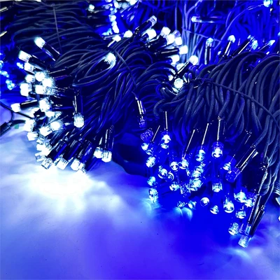 Комплект освещения на Елку 4 м. Классик Синий/Белый 500 led, 24V ЕлкаСайт 1205456531