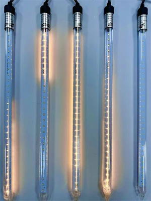 Комплект Тающие сосульки теплые Led 20 колб к освещению на елки 7 м. ЕлкаСайт 299010835