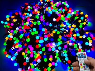 Комплект освещения на Елку 8 м. Фиеста SMART RGB, 2480 led шар 2,3 см. ЕлкаСайт 2084917949