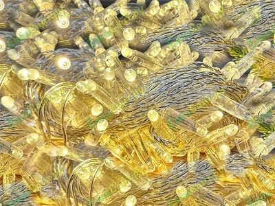 Гирлянда нить уличная 60м. 600 теплых диодов статика, прозрачный силикон, 24V, IP65 - 60-205-519Tww CEIMAR 2092804687