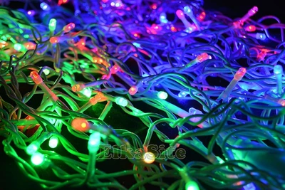 Светодиодная бахрома 5x0.7м. 200 диодов Хамелеон, белый пвх - 4200RG/RB IP44 LEON LED (LIGHT) 1180428715