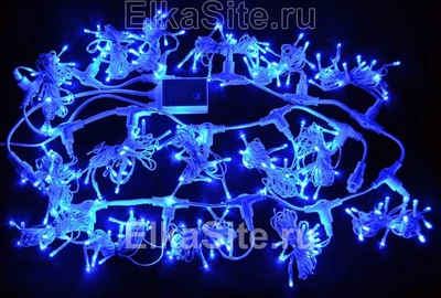 Светодиодный занавес уличный 2x2м. 256 синих диодов - GD 256L-BL IP54 987805624