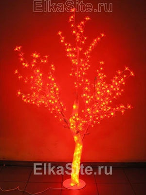 Светодиодное дерево Сакура 1.5 м., 511 красных диодов с акриловым стволом - GD SHU15 RED Golden Dragon 1868875366