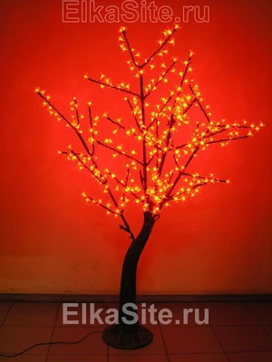 Светодиодное дерево Сакура 1.5 м., 384 красных диодов с керамическим стволом - GD SHF15 RED Golden Dragon 1555860647
