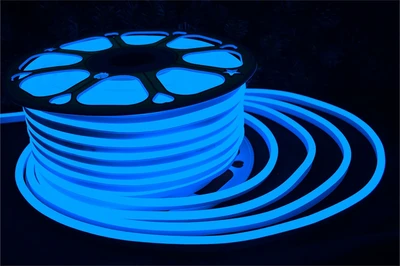 Гибкий неон светодиодный 8x16мм., 50м., односторонний, синий, 6000 led - 122835B CEIMAR 856964377