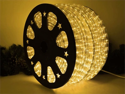 Дюралайт 13 мм. круглый 3600/2 светодиодов, цвет теплый 100м. 24V - GR-RL-R2W-LED-WW-24V МДМ+ 1252944761