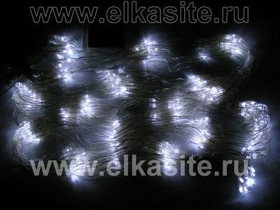 Гирлянда сетка 3x2м. 320 белых диодов, прозрачный пвх - WL Net 320 W Winner Light 1184532367