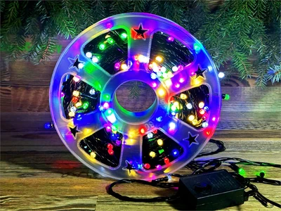 Гирлянда нить 50.0м. 240 диодов мульти, контроллер, черный пвх - CMR-50240RGB CEIMAR 778762252
