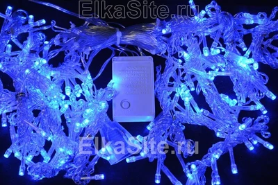 Светодиодный занавес 1.5x1.5м. 160 синих диодов, прозрачный пвх - 160L4F-BL LEON LED (LIGHT) 1228658850