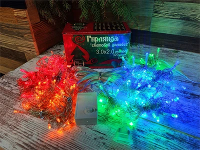 Светодиодный занавес 3x2м. 320 разноцветных диодов - M.03.5T.320+ 1493722243