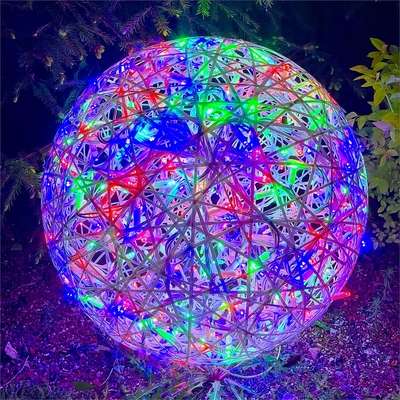 Шар светодиодный 100 см., композитный, цвет Хамелеон RGB, IP65 - 16954 ЕлкаСайт 2111137049