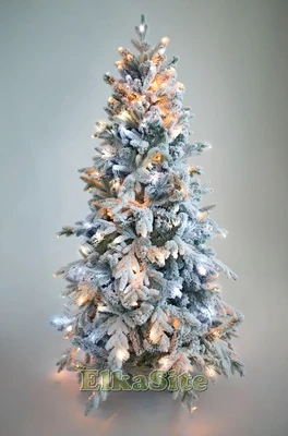 Green Trees Ель заснеженная световая Россо Премиум 1.8 м. 1532151346